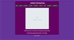 Desktop Screenshot of anitasexclusives.nl